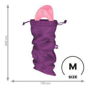 Satisfyer Treasure Toy Storage Bag - Medium - Violet