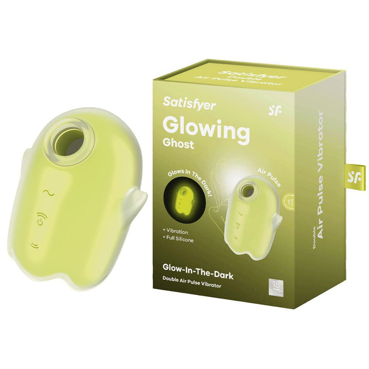 Satisfyer Glowing Ghost - Air Pulsation Stimulator - Yellow