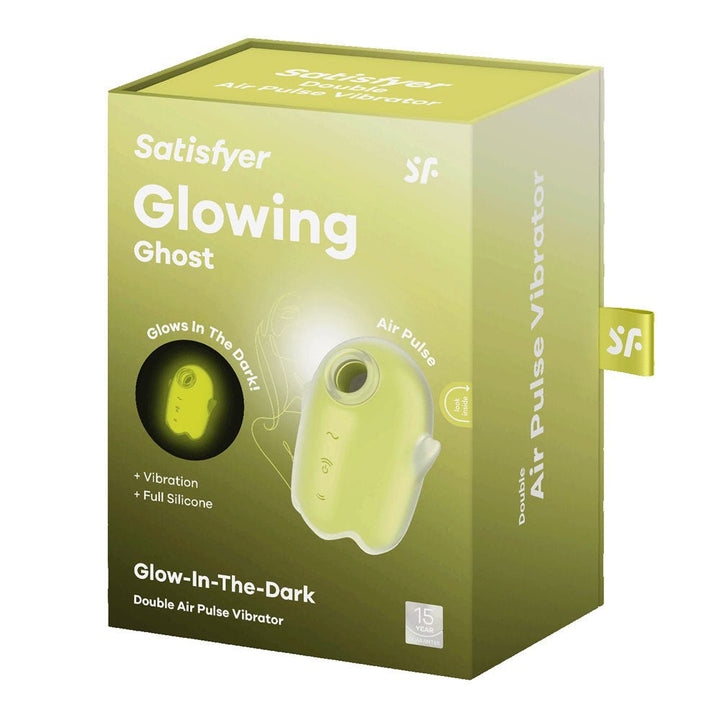 Satisfyer Glowing Ghost - Air Pulsation Stimulator - Yellow