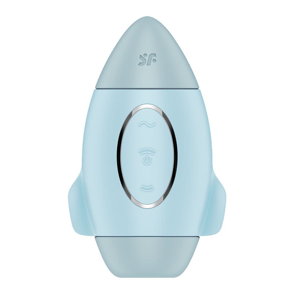 Satisfyer Mission Control - Vibrating Air Pulse Stimulator - Blue