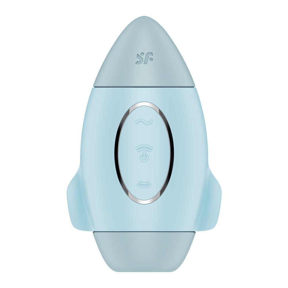 Satisfyer Mission Control - Vibrating Air Pulse Stimulator - Blue