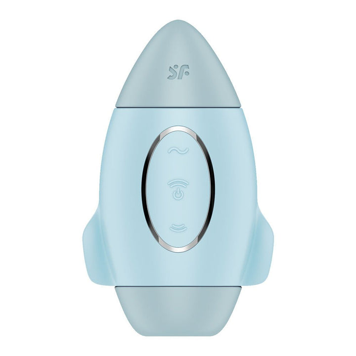 Satisfyer Mission Control - Vibrating Air Pulse Stimulator - Blue