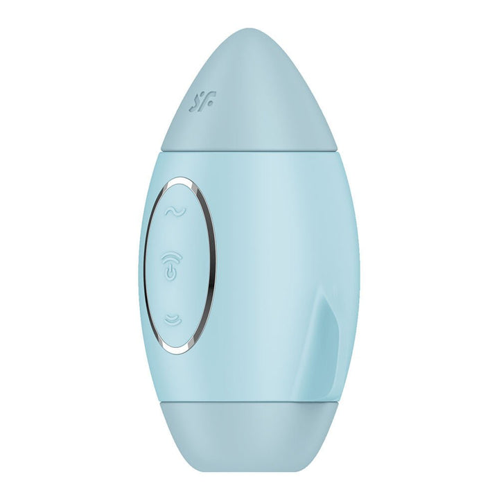 Satisfyer Mission Control - Vibrating Air Pulse Stimulator - Blue