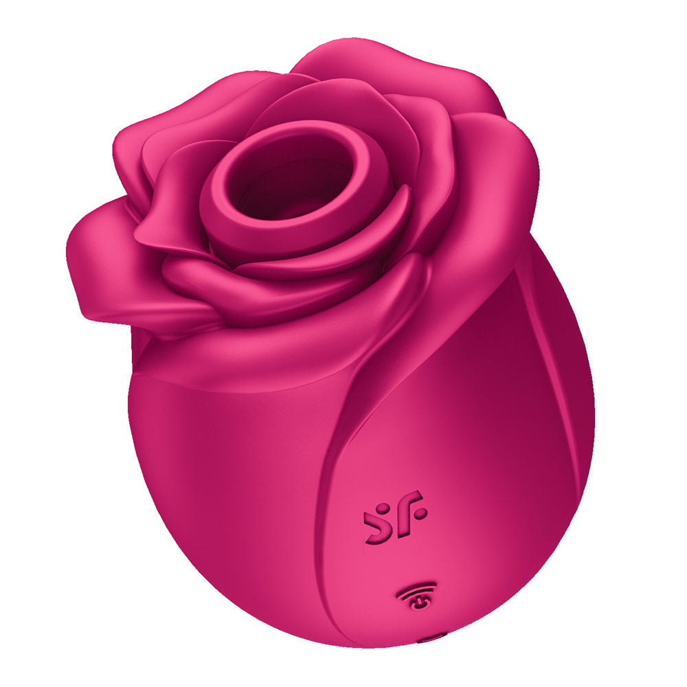 Satisfyer Pro 2 Classic Blossom - Air Pulse Rose Stimulator  - Red