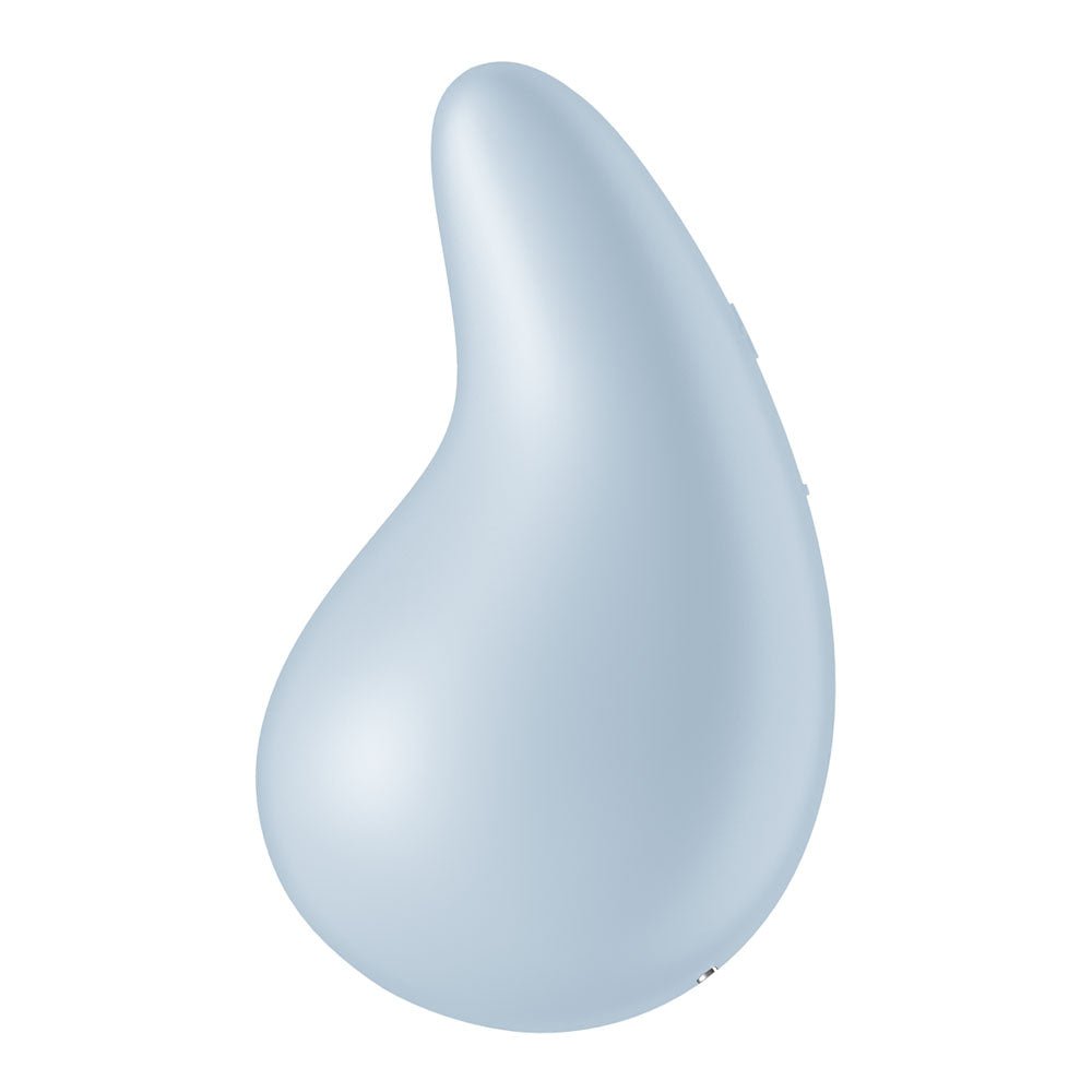 Satisfyer Dew Drop Lay-On Clit Stimulator - Light Blue