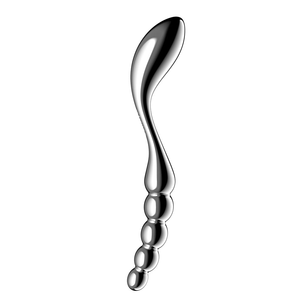 Satisfyer Star Force 1 - Chrome Steel 8.5 Inch Dildo