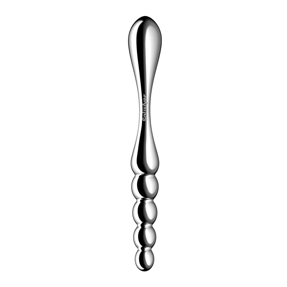 Satisfyer Star Force 1 - Chrome Steel 8.5 Inch Dildo