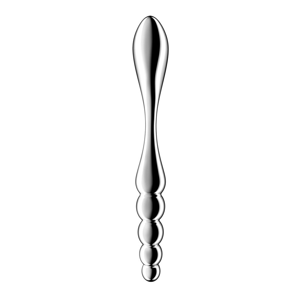 Satisfyer Star Force 1 - Chrome Steel 8.5 Inch Dildo