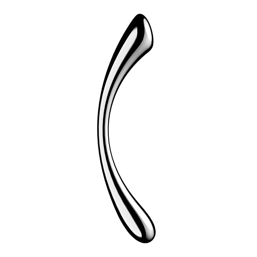 Satisfyer Cosmic Crest 1 - Chrome Steel 9.5 Inch Dildo
