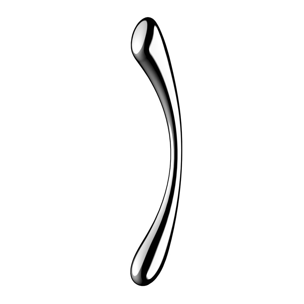 Satisfyer Cosmic Crest 1 - Chrome Steel 9.5 Inch Dildo