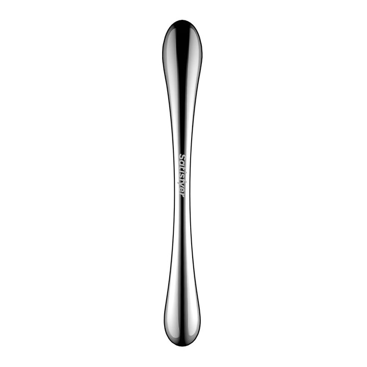 Satisfyer Cosmic Crest 1 - Chrome Steel 9.5 Inch Dildo