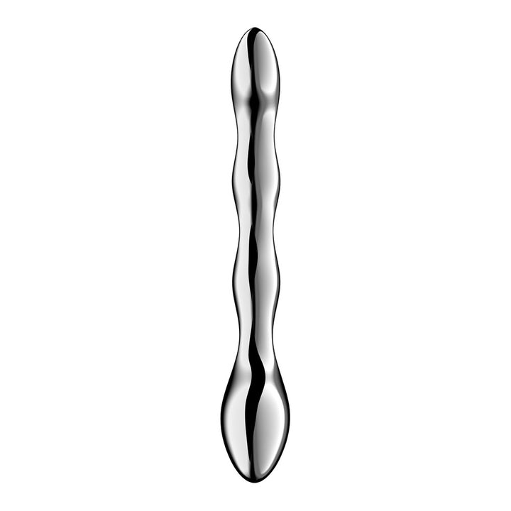 Satisfyer Cosmic Crest 2 - Chrome Steel 8 Inch Dildo