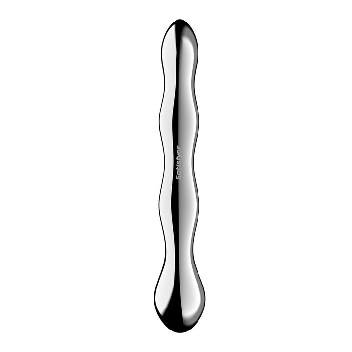 Satisfyer Cosmic Crest 2 - Chrome Steel 8 Inch Dildo