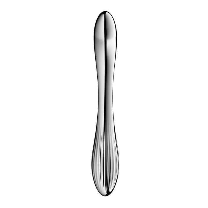 Satisfyer Pure Gravity 1 - Chrome Steel 8.5 Inch Dildo