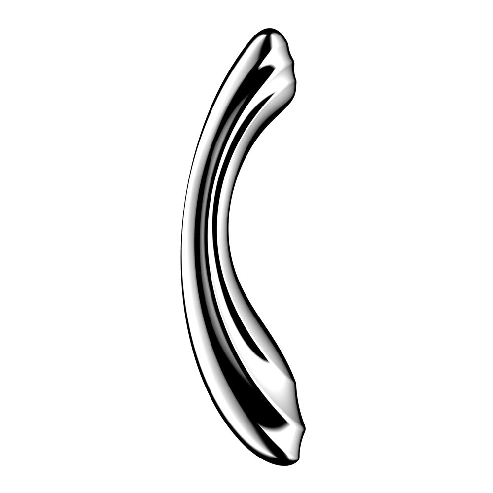 Satisfyer Pure Gravity 2 - Chrome Steel 8.5 Inch Dildo