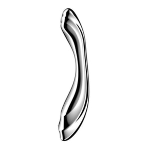 Satisfyer Pure Gravity 2 - Chrome Steel 8.5 Inch Dildo