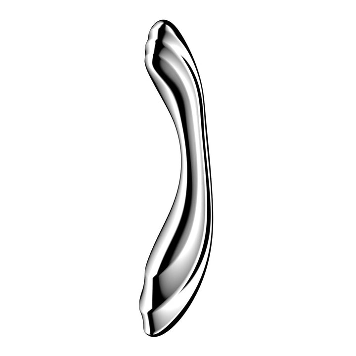 Satisfyer Pure Gravity 2 - Chrome Steel 8.5 Inch Dildo
