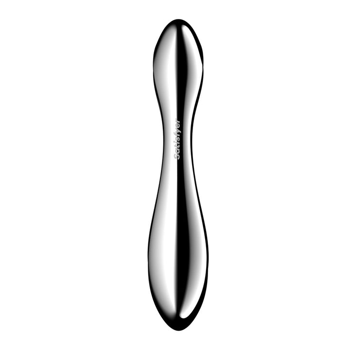 Satisfyer Pure Gravity 2 - Chrome Steel 8.5 Inch Dildo