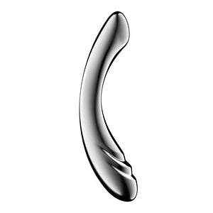 Satisfyer Pure Gravity 3 - Chrome Steel 8.5 Inch Dildo