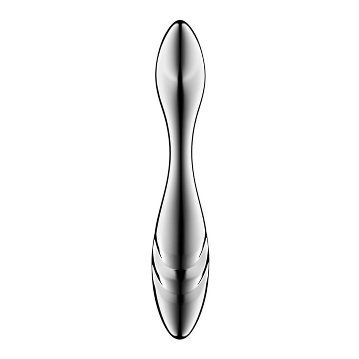 Satisfyer Pure Gravity 3 - Chrome Steel 8.5 Inch Dildo