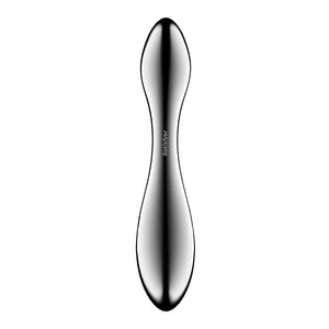 Satisfyer Pure Gravity 3 - Chrome Steel 8.5 Inch Dildo