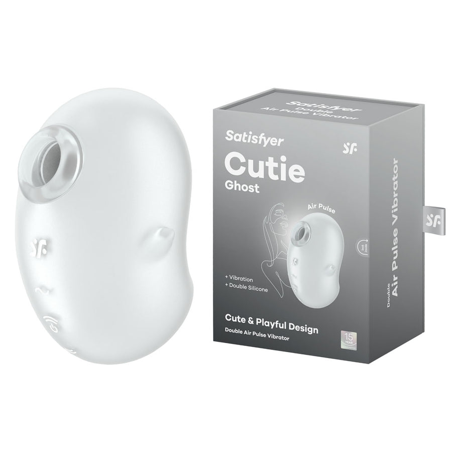 Satisfyer Cutie Ghost - Air Pulse Stimulator - White