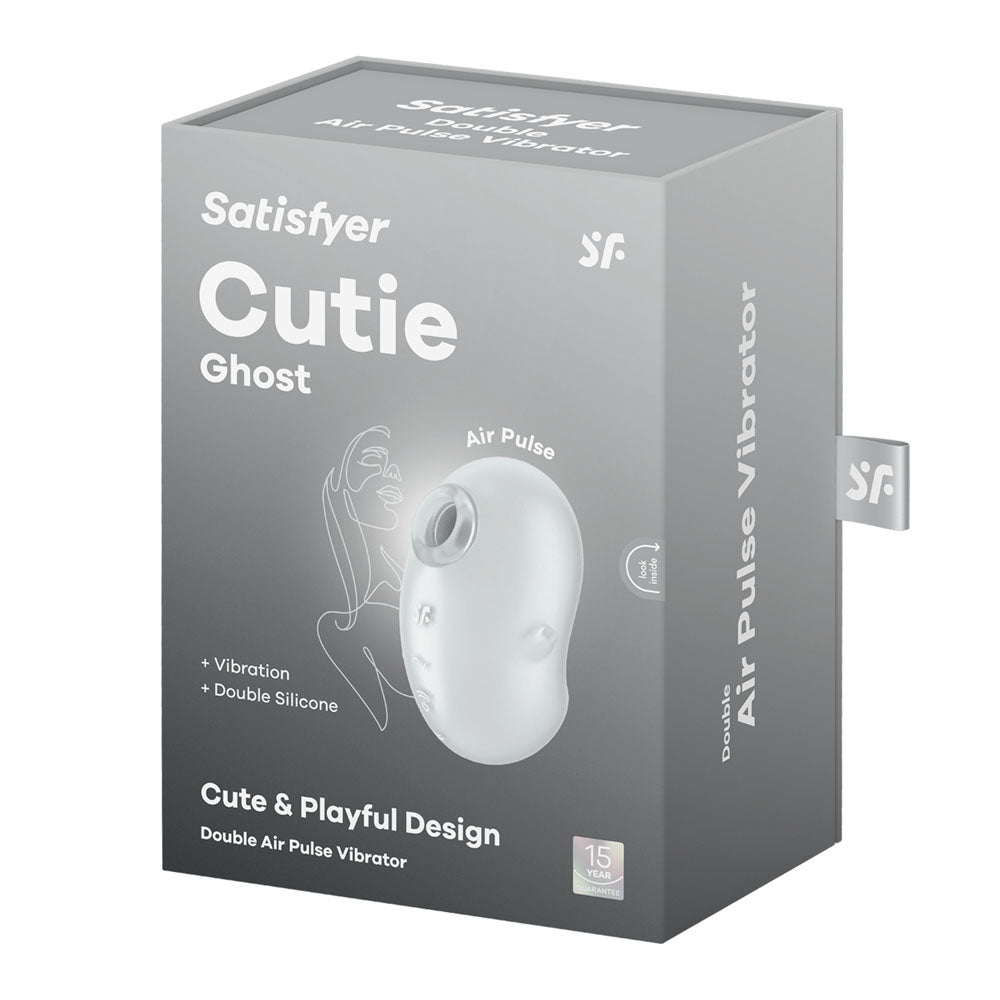 Satisfyer Cutie Ghost - Air Pulse Stimulator - White