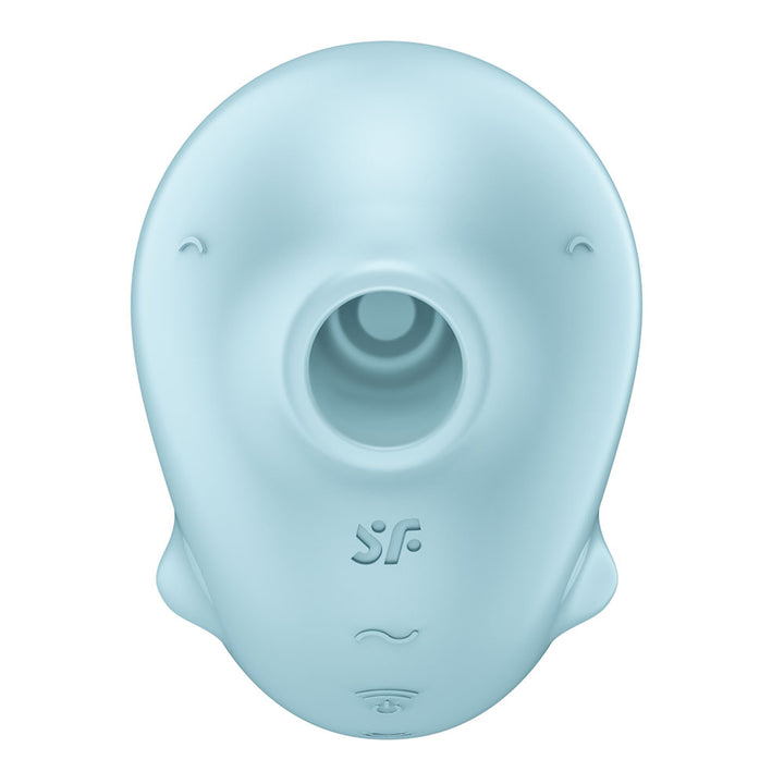 Satisfyer Sassy Seal Clit Sucker - Light Blue