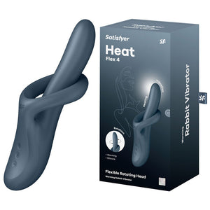 Satisfyer Heat Flex 4 - Heating Vibrator - Grey