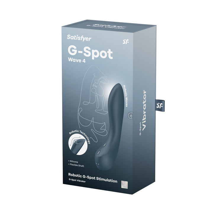 Satisfyer G-Spot Wave 4 - Vibrator with Robotic G-Spot Stim - Dark Blue