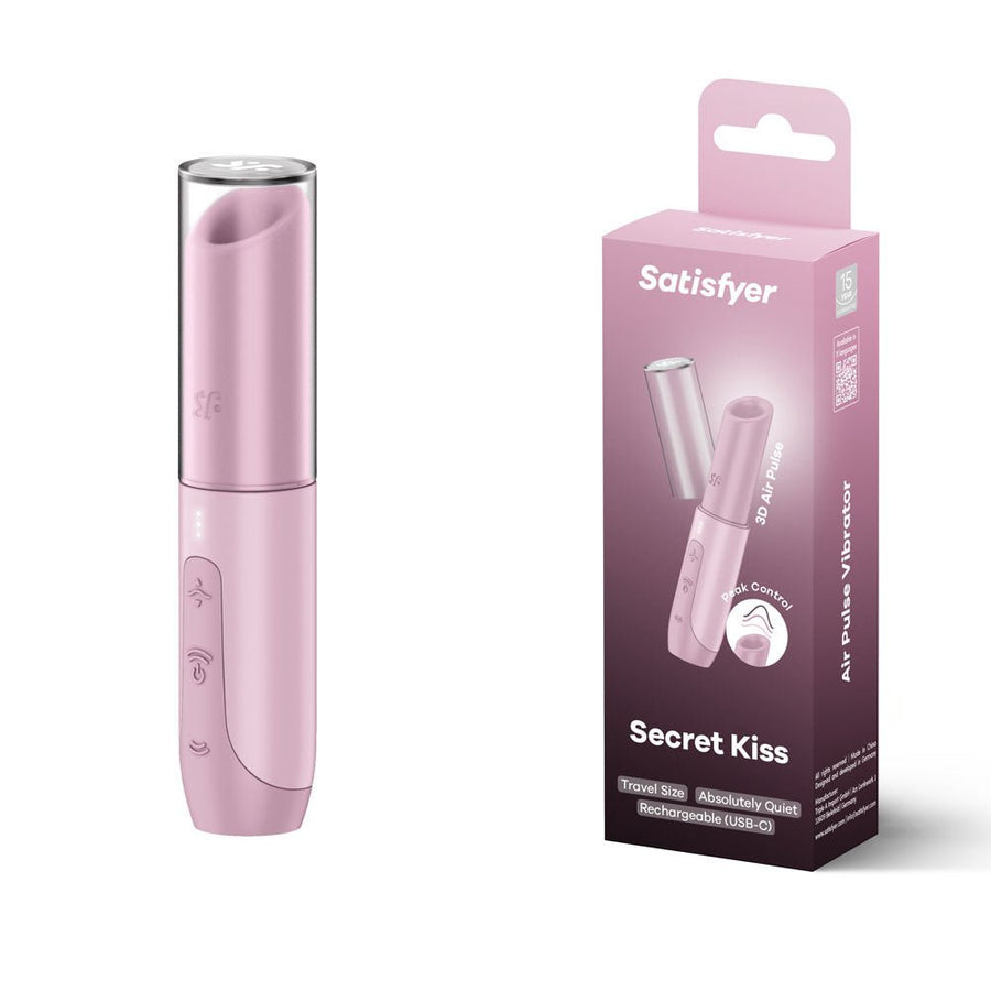 Satisfyer Secret Kiss Air Pulse Clitoral Stimulator - Lilac