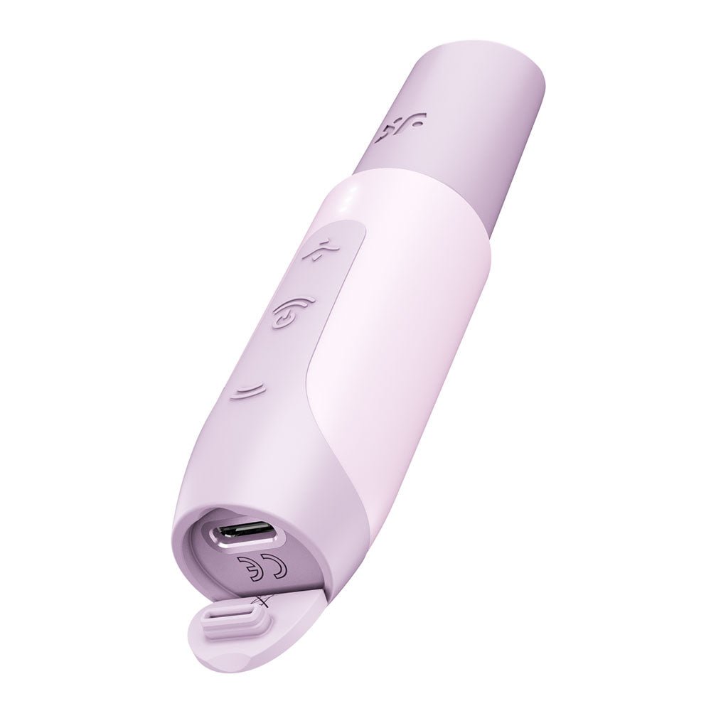 Satisfyer Secret Kiss Air Pulse Clitoral Stimulator - Lilac