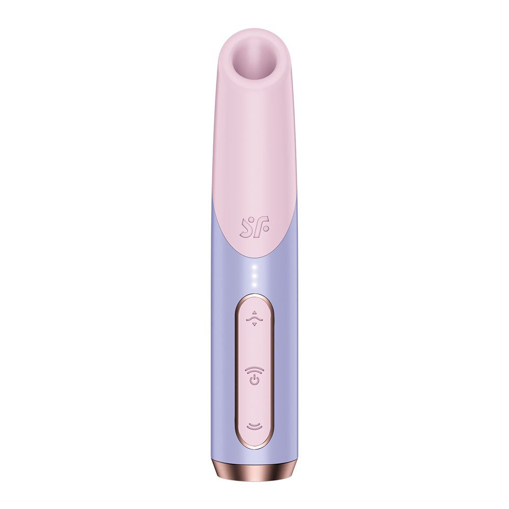 Satisfyer Bold Kiss Clitoral Air Pulse Stimulator - Purple