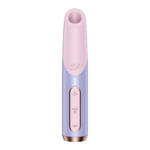 Satisfyer Bold Kiss Clitoral Air Pulse Stimulator - Purple
