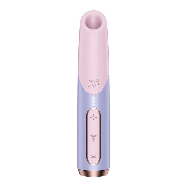 Satisfyer Bold Kiss Clitoral Air Pulse Stimulator - Purple