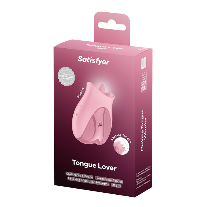 Satisfyer Tongue Lover - Flicking Stimulator - Pink