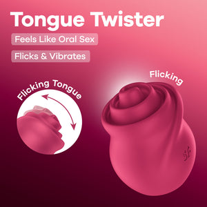 Satisfyer Tongue Twister Stimulator - Pink