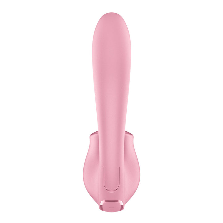 Satisfyer Tongue Genius - Vibrator with Flicking Clit Stimulator - Pink