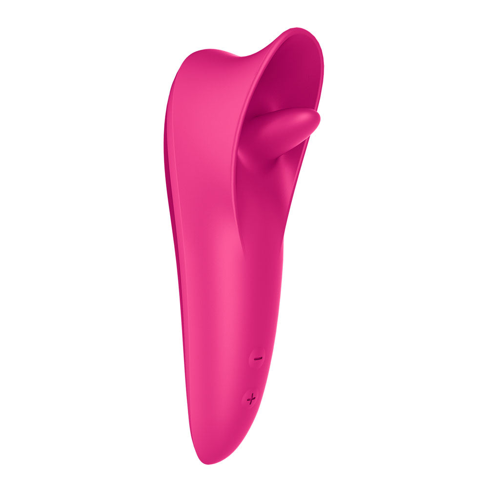 Satisfyer Tongue Master - Flicking Clitoral Stimulator - Pink