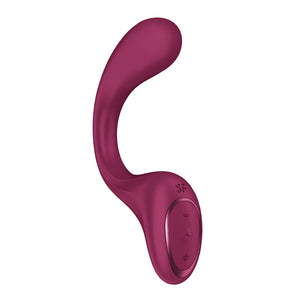 Satisfyer G For Goddess 2 Rabbit Vibrator with Clit Stim - Wine Red