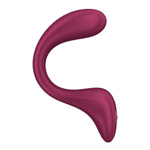 Satisfyer G For Goddess 2 Rabbit Vibrator with Clit Stim - Wine Red