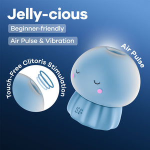 Satisfyer Jelly-cious Air Pulse Stimulator - Blue