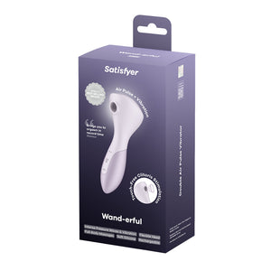 Satisfyer Wand-erful Air Pulse Massage Wand - Violet