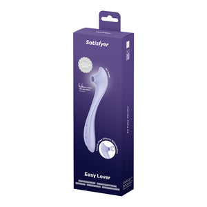Satisfyer Easy Lover - Air Pulse Clitoral Stimulator - Purple