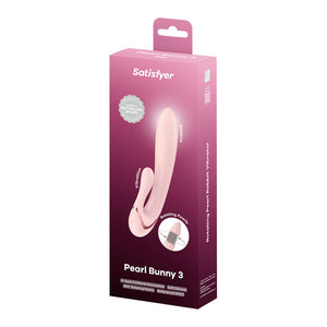 Satisfyer Pearl Bunny 3 Rotating Rabbit Vibrator - Pink