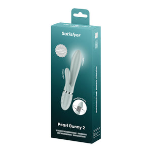 Satisfyer Pearl Bunny 2 Rotating Rabbit Vibrator - Green