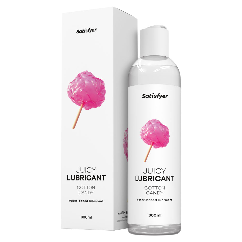 Satisfyer Juicy Cotton Candy Flavoured Water Based Lubricant 300ml