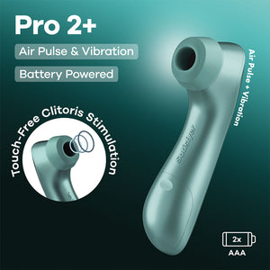 Satisfyer Pro 2+ Battery Series - Air Pulse Clitoral Stimulator 