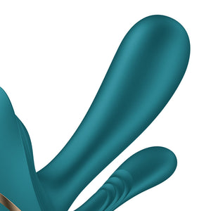 Satisfyer Top Secret + - Battery Series - Wearable Vibrator - Green