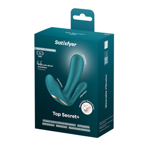 Satisfyer Top Secret + - Battery Series - Wearable Vibrator - Green